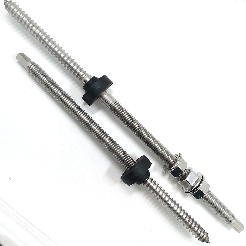 1 solar hanger bolts for pv mounting 14