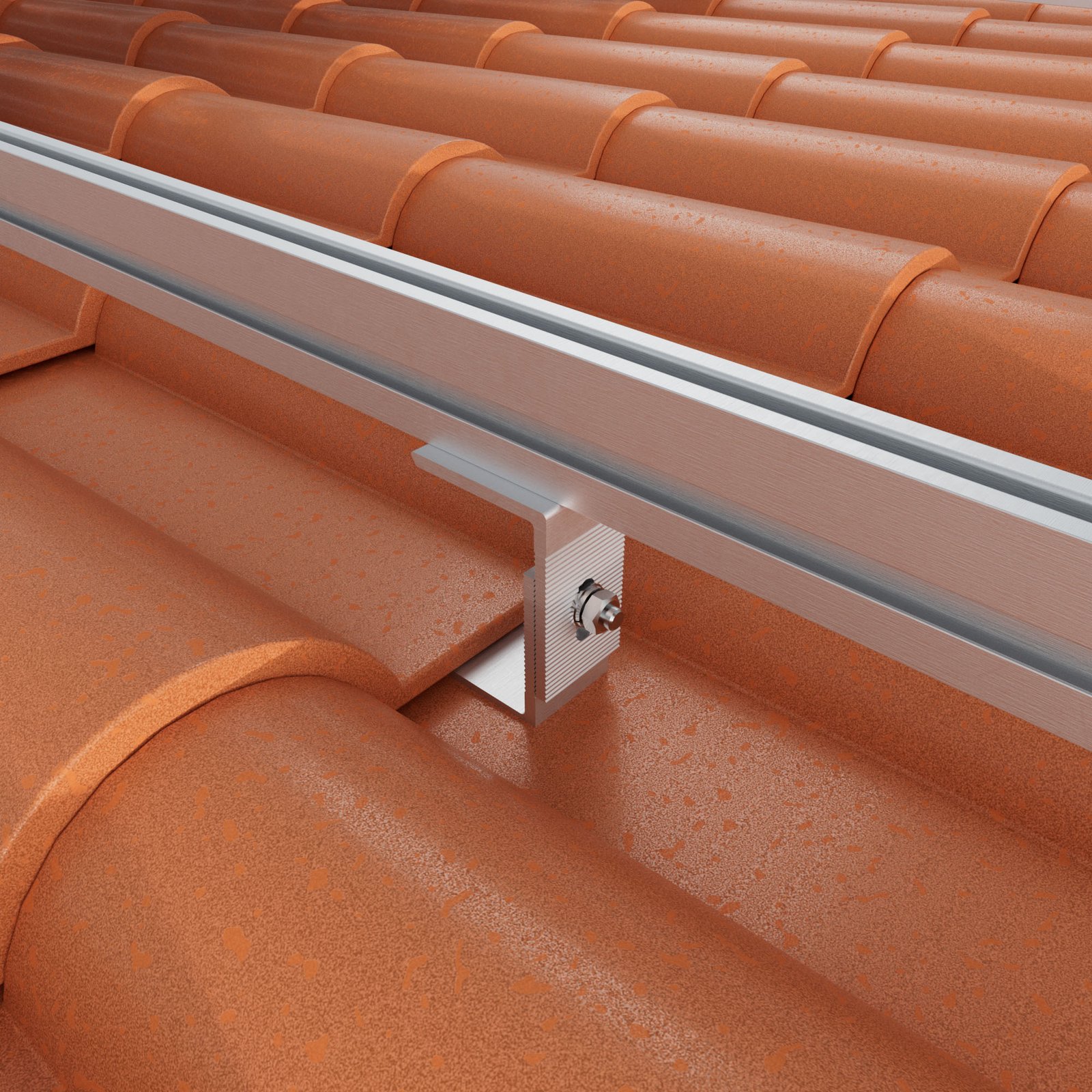 1 solar roof hook for tile roof mounting 1